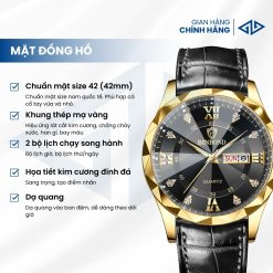 Đồng Hồ Nam BinBond Phong Cách Trẻ Trung, Sang Trọng Và Lịch Lãm | AN02